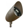 Dabmar Lighting 18W & 120-277V LED Spot PAR38 Hooded Lensed Spot Light Bronze DPR38-HOOD-LED18S-BZ